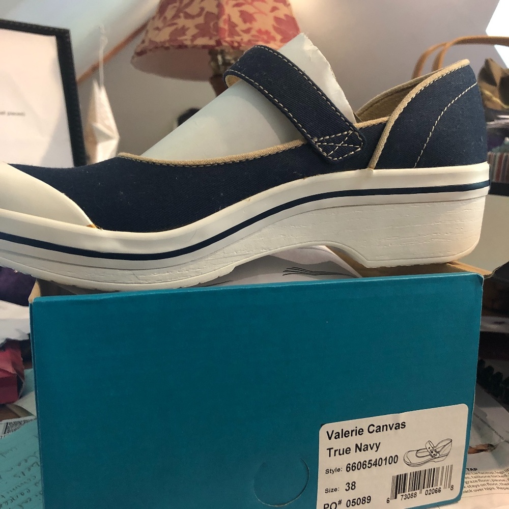 Dansko Valerie Canvas True Navy